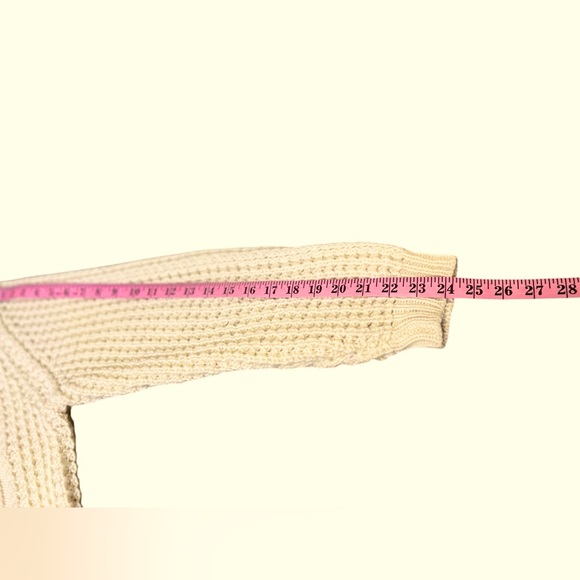 VINTAGE Hand knit Made in Ireland New Wool Fisherman Crewneck Sweater. SZ: 38 - Picture 7 of 13